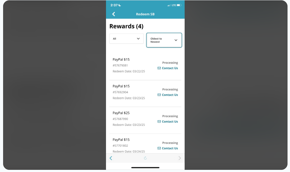 Payment Proof