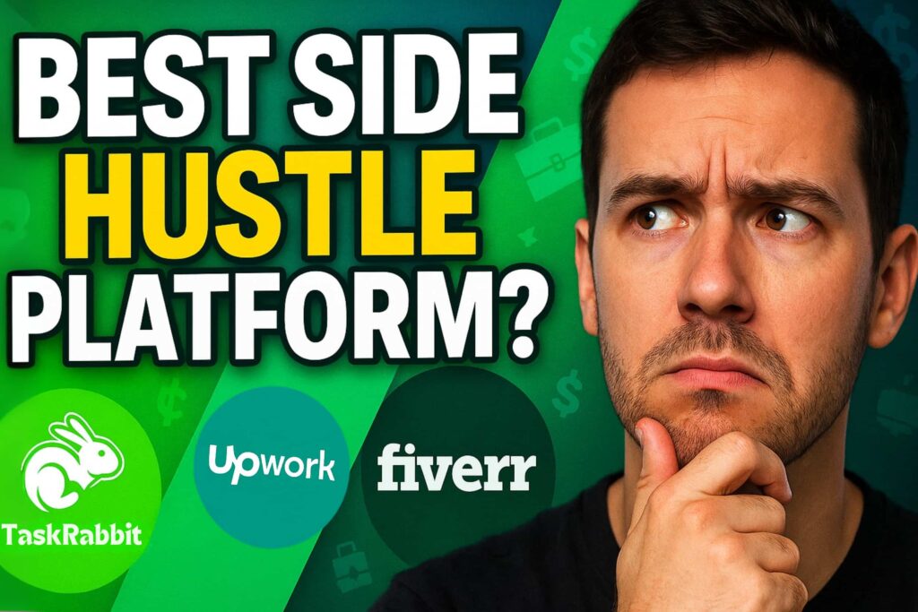 TASKRABBIT VS UPWORK VS FIVERR: THE COMPLETE PLATFORM COMPARISON FOR SIDE HUSTLERS IN 2025