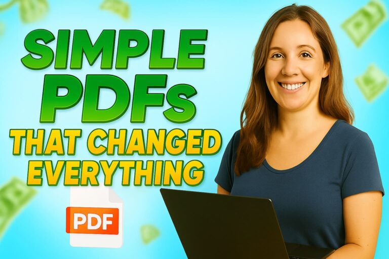 HOW THIS WISCONSIN MOM TURNED A $21 PDF INTO $4,200/MONTH (ZERO DESIGN SKILLS REQUIRED)